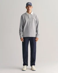 Gant Chinohose Regular Twill  Dunkelblau/Blau