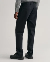 Gant Chinohose Regular Twill  Dunkelgrau/Dunkelblau/Schwarz