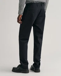 Gant Chinohose Regular Twill  Dunkelgrau/Dunkelblau/Schwarz