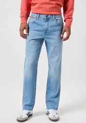 Wrangler Regular-Fit-Jeans Hose Texas Hellblau/Blau