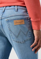 Wrangler Regular-Fit-Jeans Hose Texas Hellblau/Blau