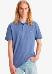 Levi's Poloshirt LE SLIM HOUSEMARK POLO Hellblau/Blau/Dunkelblau
