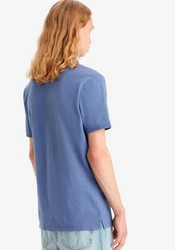 Levi's Poloshirt LE SLIM HOUSEMARK POLO Hellblau/Blau/Dunkelblau