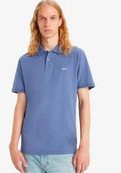 Levi's Poloshirt LE SLIM HOUSEMARK POLO Hellblau/Blau/Dunkelblau