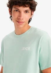 Levi's Rundhalsshirt RELAXED FIT TEE Hellgrün/Grün