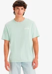Levi's Rundhalsshirt RELAXED FIT TEE Hellgrün/Grün