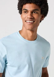 Wrangler Kurzarmshirt mit Logostickerei 