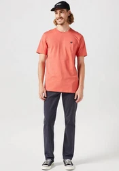 Wrangler Kurzarmshirt mit Logostickerei 