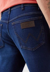 Wrangler Jeans TEXAS SLIM Dunkelblau/Blau/Hellblau