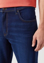 Wrangler Jeans TEXAS SLIM Dunkelblau/Blau/Hellblau