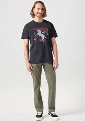 Wrangler T-Shirt AMERICANA Blau/Hellblau/Schwarz/Braun/Dunkelblau