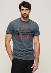 Superdry Print-Shirt SD-VL DUO TEE Mit Cracked Print 