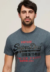 Superdry Print-Shirt SD-VL DUO TEE Mit Cracked Print 
