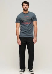 Superdry Print-Shirt SD-VL DUO TEE Mit Cracked Print 