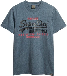 Superdry Print-Shirt SD-VL DUO TEE Mit Cracked Print 