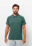 Jack Wolfskin Poloshirt PRELIGHT CHILL POLO M Grün/Dunkelgrün/Türkis