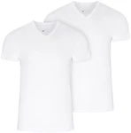 Jockey V-Shirt American T-Shirt Weiß/Creme/Dunkelblau