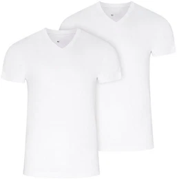 V-Shirt American T-Shirt (2er Pack) lockere Passform