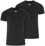 Jockey V-Shirt American T-Shirt Schwarz/Dunkelgrau/Grau