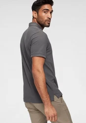 TOM TAILOR Poloshirt Basic Dunkelgrau/Hellgrau/Grau