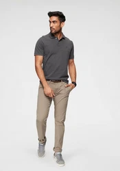 TOM TAILOR Poloshirt Basic Dunkelgrau/Hellgrau/Grau