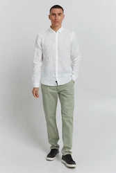 Casual Friday Langarmhemd CFAnton Shirt Weiß/Creme