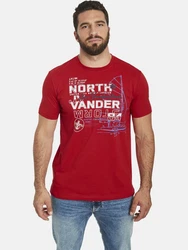 Jan Vanderstorm T-Shirt FRIMANN mit Druck 