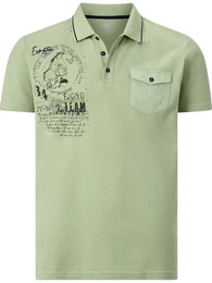 Poloshirt FJODOR mit nordischem Aufdruck