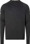 Energetics Langarmshirt He.-Langarmshirt Ailo LS M MELANGE/SCHWARZ/SCHWARZ