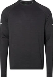 Energetics Langarmshirt He.-Langarmshirt Ailo LS M MELANGE/SCHWARZ/SCHWARZ