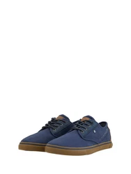 TOM TAILOR Sneaker zum Binden Sneaker Dunkelblau/Hellblau