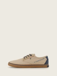 TOM TAILOR Sneaker zum Binden Sneaker Beige/Khaki/Braun