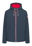 Derbe Softshelljacke Isleby marine/rot/wei