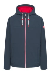 Derbe Softshelljacke Isleby marine/rot/wei