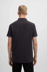 BOSS Shirt 'Prime' Dunkelblau/Schwarz