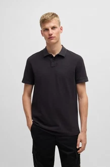 BOSS Shirt 'Prime' Dunkelblau/Schwarz