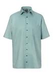 OLYMP Kurzarmhemd Luxor comfort fit Blau/Türkis