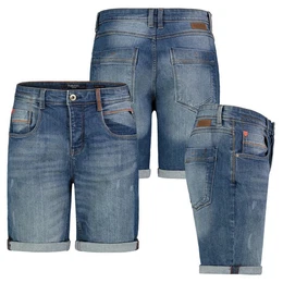 Bermudas Herren Jeans Short Freizeit Bermuda kurze Hose Jeans Denim Shorts