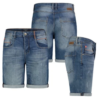 SUBLEVEL Bermudas Herren Jeans Short