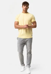 Indicode T-Shirt Kloge Gelb
