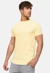 Indicode T-Shirt Kloge Gelb