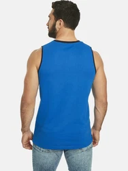 Jan Vanderstorm Muskelshirt FRODEWIN mit Brustprint Blau