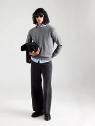 FYNCH-HATTON Pullover Grau/Hellgrau/Dunkelgrau/Dunkelblau