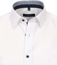 VENTI Unterhemd Regular Fit Weiß/Creme/Dunkelblau