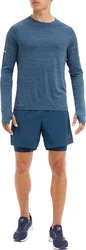 Energetics Langarmshirt He.-Langarmshirt Ailo LS M melange/navy