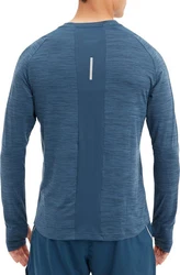 Energetics Langarmshirt He.-Langarmshirt Ailo LS M melange/navy