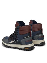 Schnrschuhe Peaker Originals 162 Navy-Dk Gray/Burgundy Schnrboots