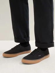 TOM TAILOR Denim Basic Sneaker Schwarz/Beige