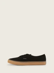 TOM TAILOR Denim Basic Sneaker Schwarz/Beige