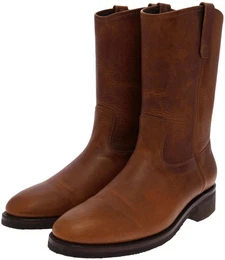 14968 DESERT Braun Cowboystiefel Rahmengenhte Lederstiefel